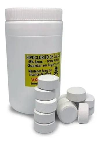 ۳. هیپوکلریت کلسیم (Calcium Hypochlorite - Ca(OCl)₂)